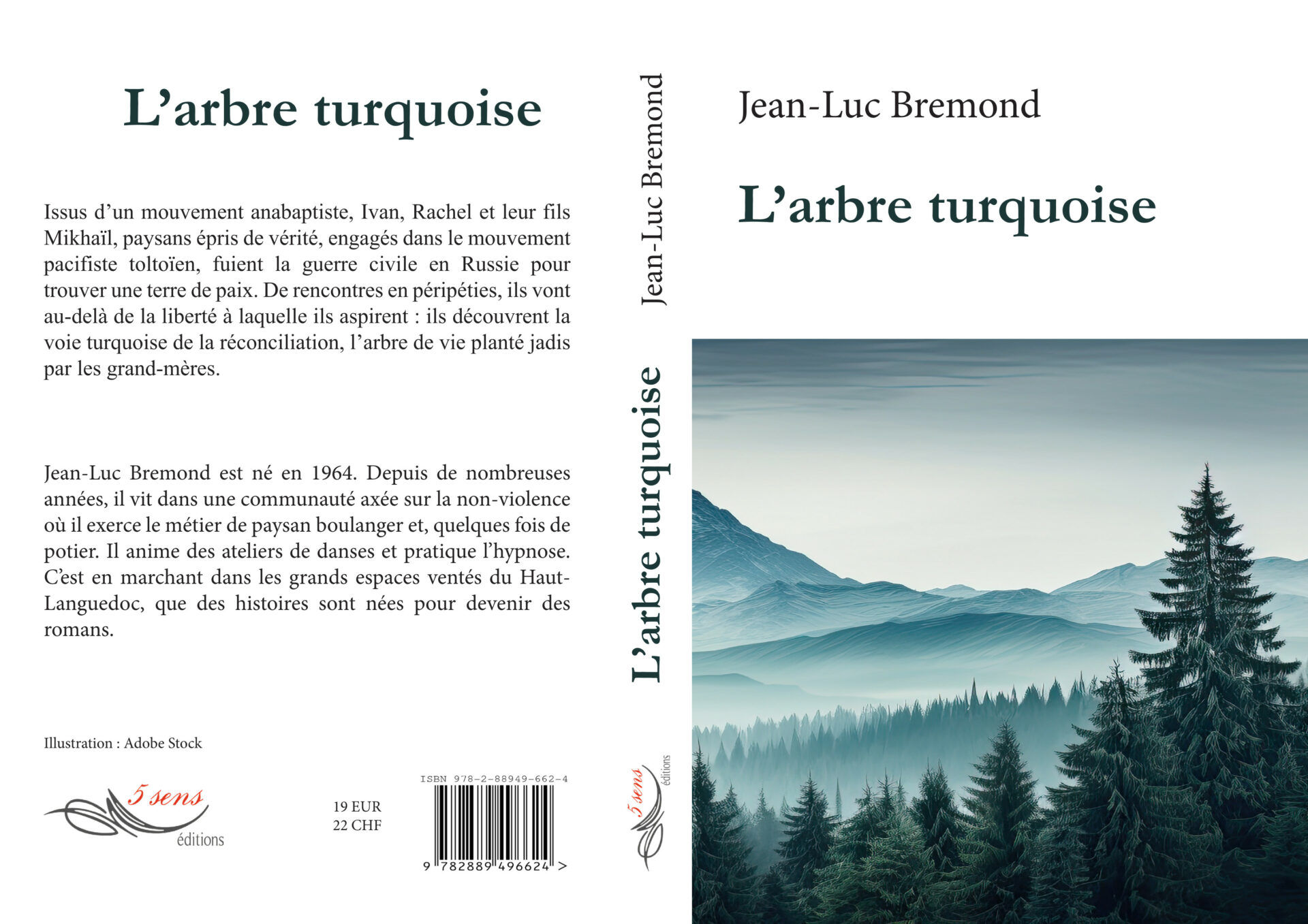 roman de Jean-Luc Bremond l'arbre turquoise